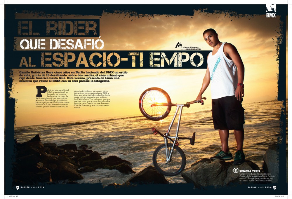 Camilo Gutierrez BMX Professional