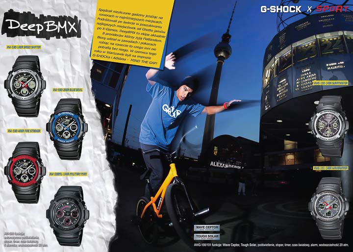 G-SHOCK Ad